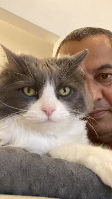 Calin and Dad selfie
